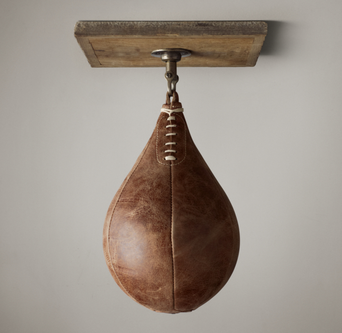Vintage Leather Speed Bag