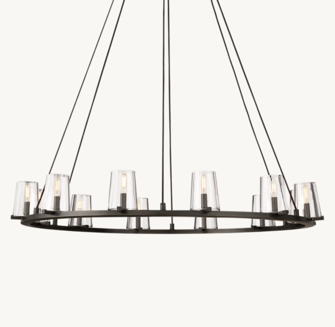 Pauillac Round Chandelier 48\"
