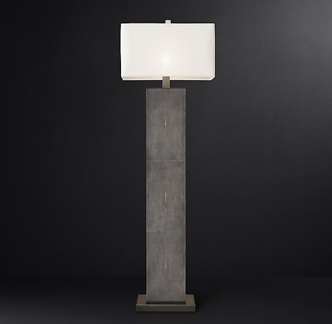 Delano Reen Rectangular Floor Lamp, Rectangular Floor Lamp Shade