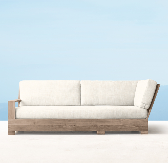 Belvedere Classic ThreeSeat LeftArm Return Sofa