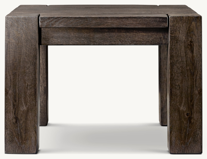 Reclaimed russian oak clearance parsons console table