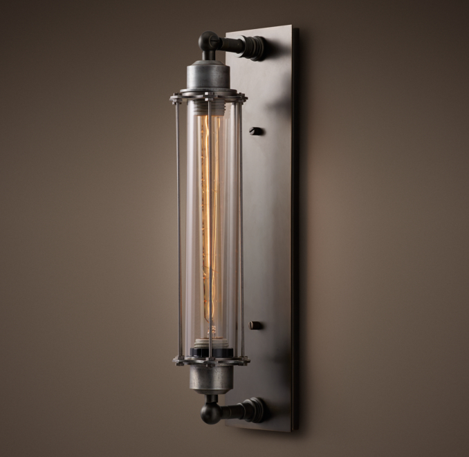 Grand Edison Glass Sconce