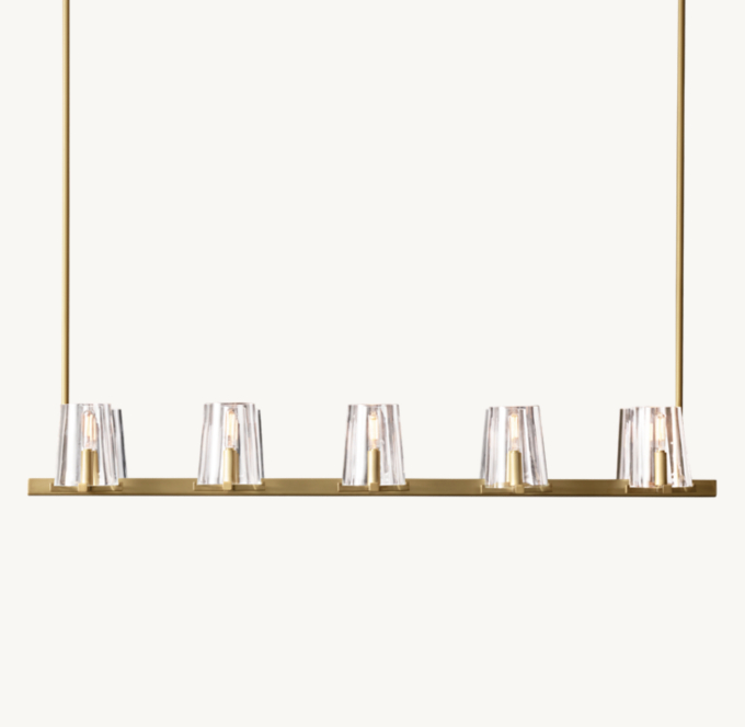 Pauillac Linear Chandelier 49"