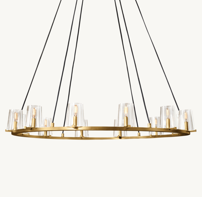 Pauillac Round Chandelier 48"