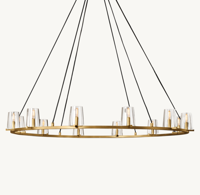Pauillac Round Chandelier 60\"