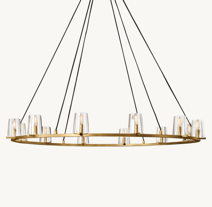 Pauillac Round Chandelier 152cm