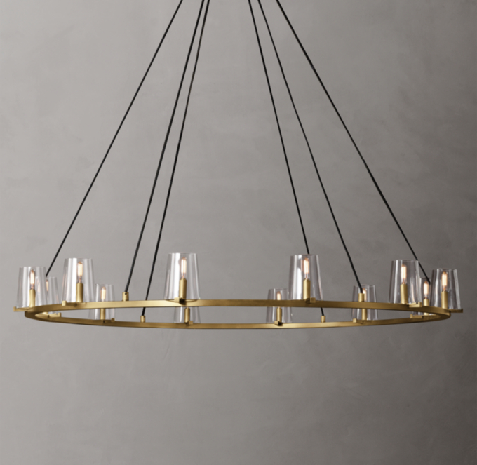 Pauillac Round Chandelier 60\"