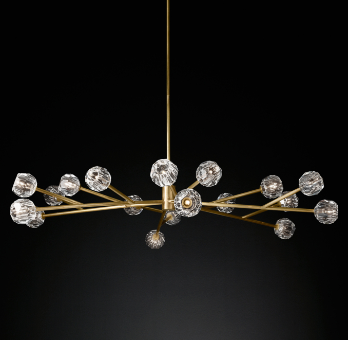 restoration hardware modern chandelier