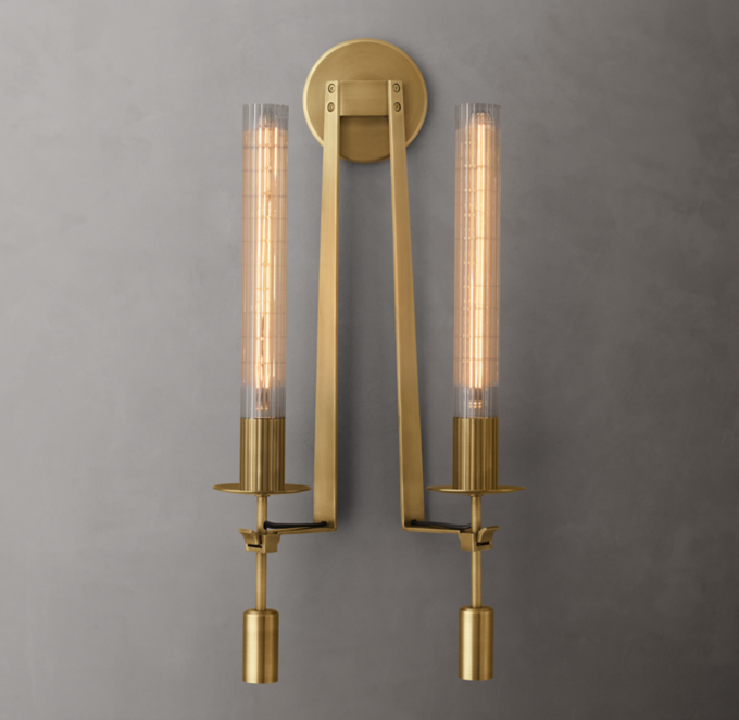 Fontanelle Double Sconce