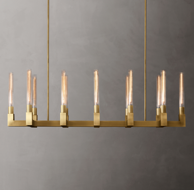 Cannele Linear Chandelier 55"