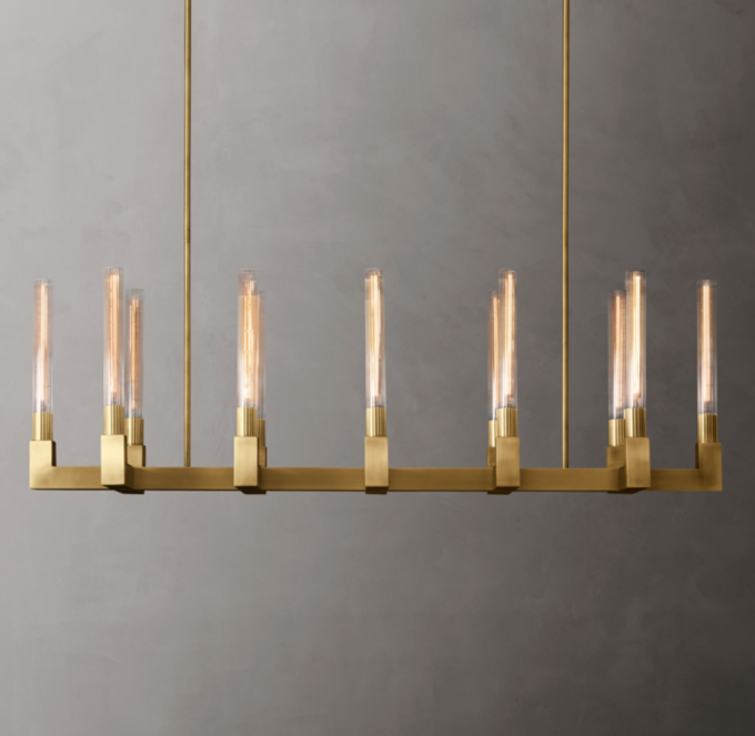Cannele Linear Chandelier 55\"