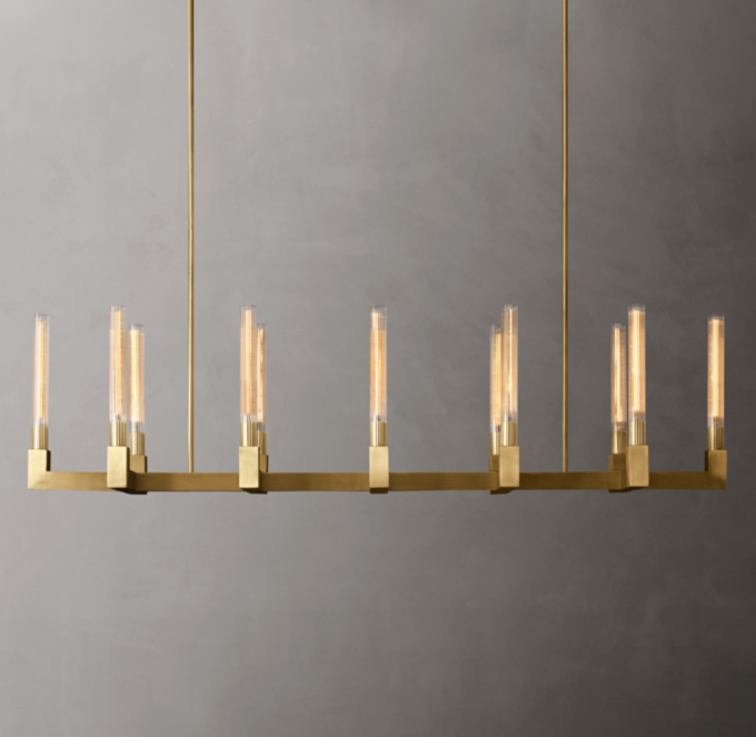 Cannele Linear Chandelier 67\"