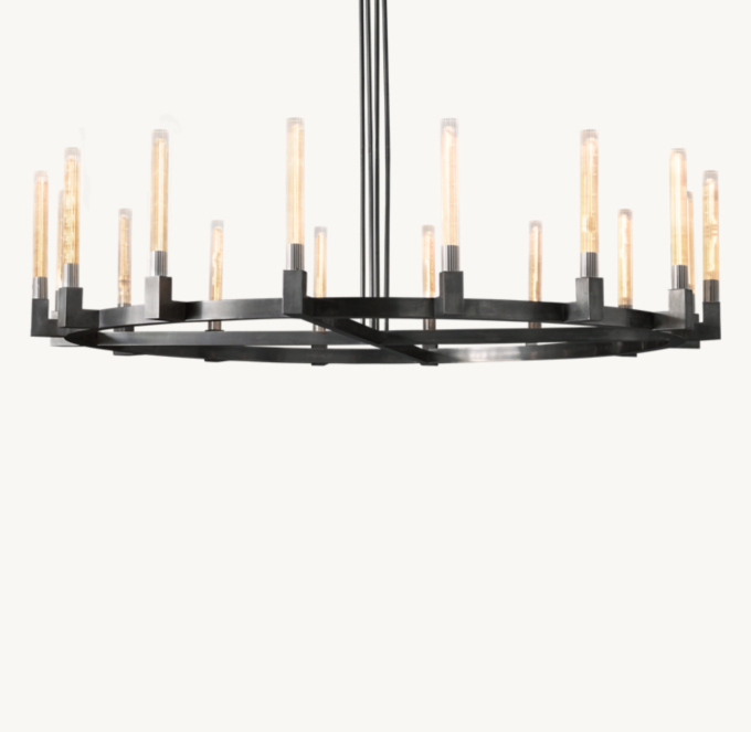 Cannele Round Chandelier 72\"