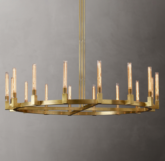 Cannele Round Chandelier 72"