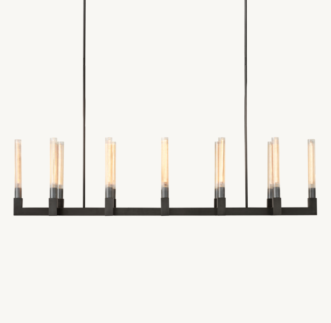 Cannele Linear Chandelier 67\"