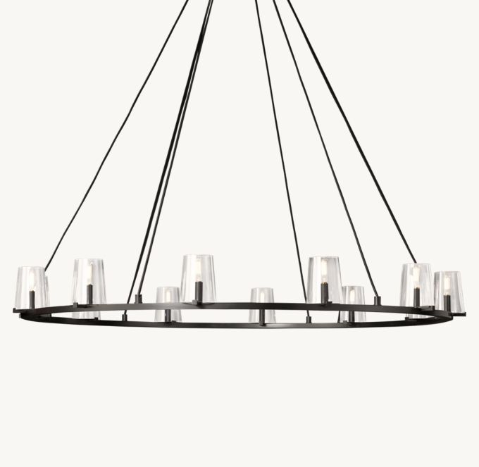 Pauillac Round Chandelier 60\"
