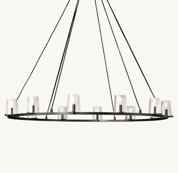 Pauillac Round Chandelier 60"