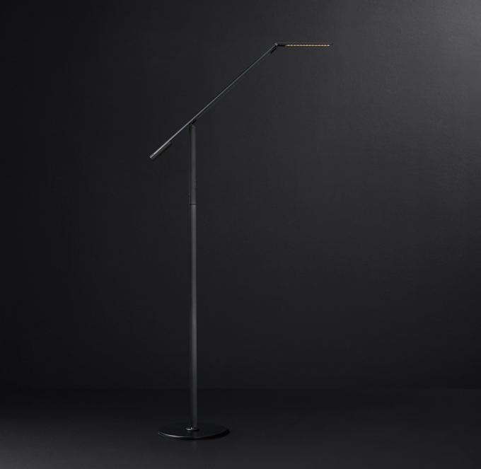 equo led task floor lamp