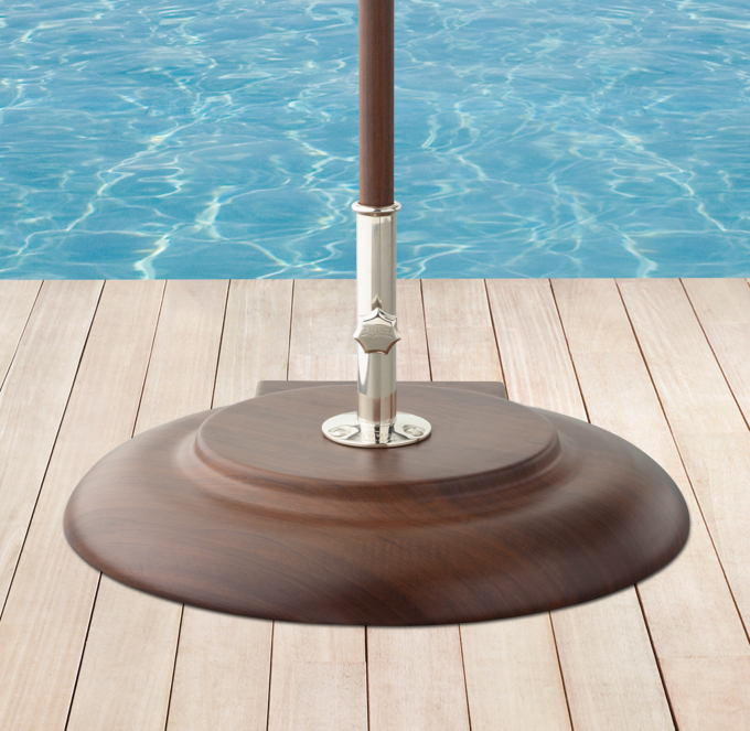 Tuuci® 150Lb. Java AlumaTeak™ Umbrella Stand