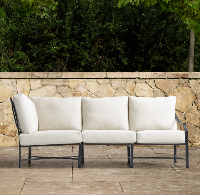 Carmel Luxe ThreeSeat RightArm Return Sofa