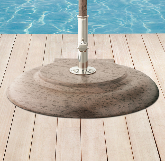 Tuuci® 150LB. AlumaTeak™ Umbrella Base