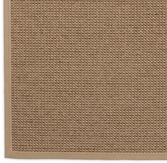 Belgian Textured Wool Sisal Rug Swatch | RH