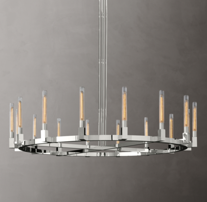 Cannele Round Chandelier 72\"