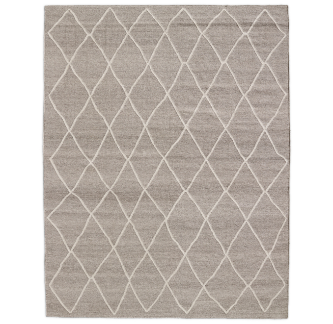 Arlequin Flatweave Rug Marled Cream