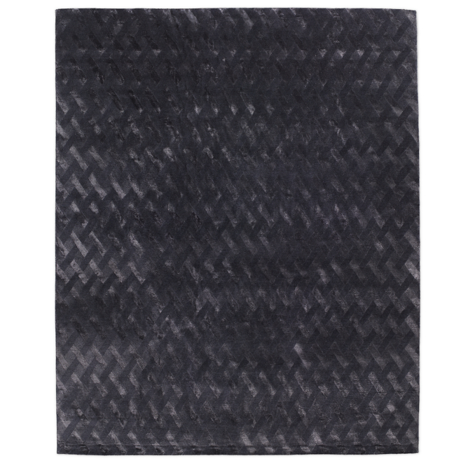 Croix Rug - Dark Blue