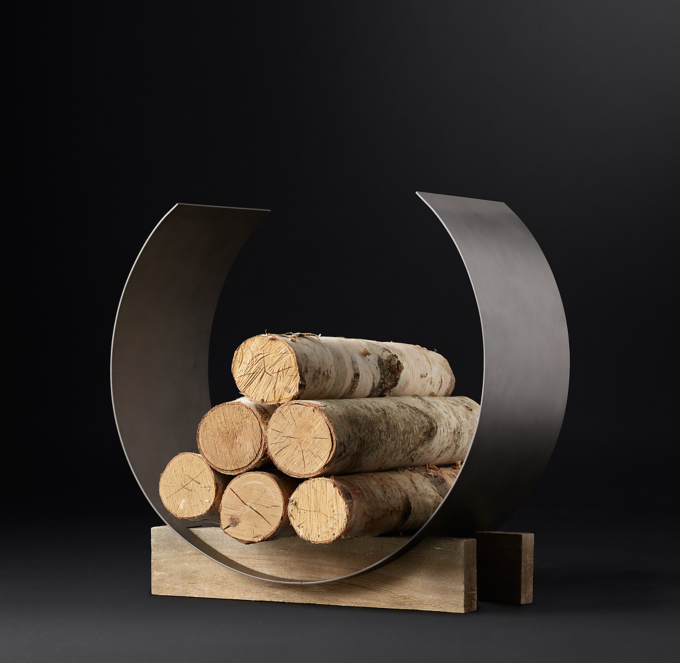 Restoration hardware firewood holder deals