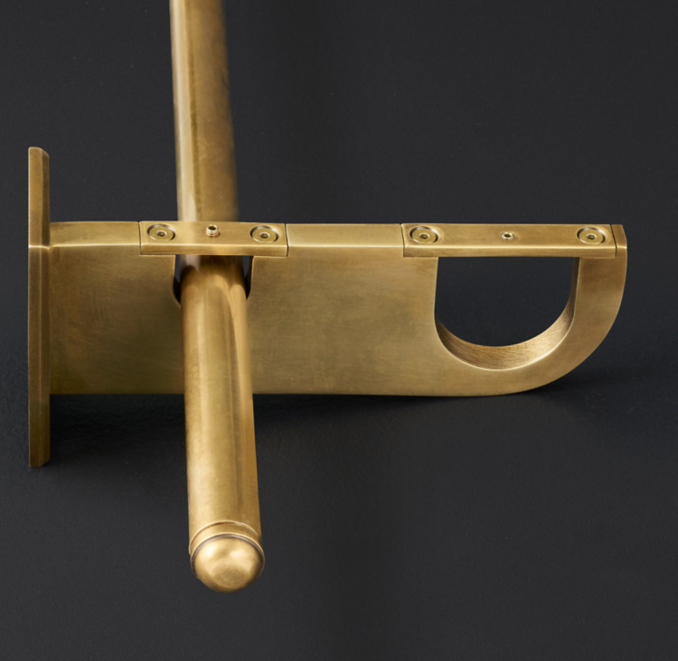 Bayonne Solid Brass DoubleRod Conversion Kit RH