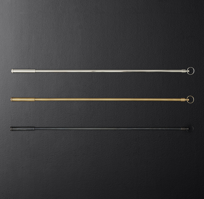 Bayonne Solid Brass Drapery Wand