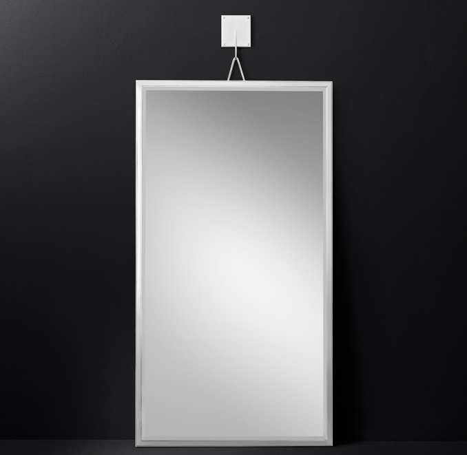 Pendant Leaner Mirror 42 " X 78"