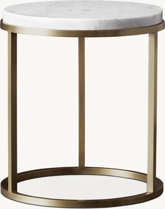 Nicholas Marble Round Side Table