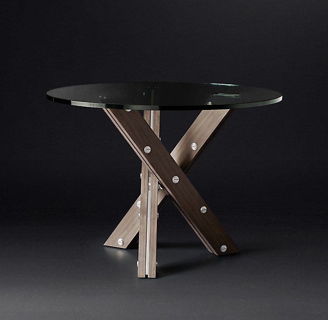Rivet Round Entry Table, Round Table Technique