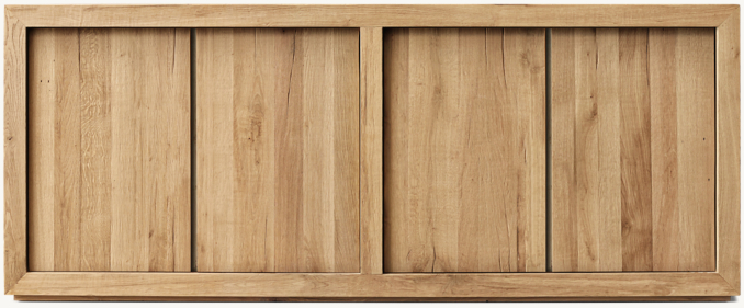 Reclaimed Oak 4-Door Sideboard | RH