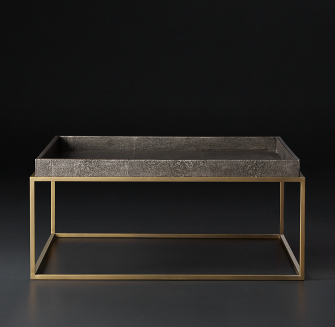 square tray coffee table