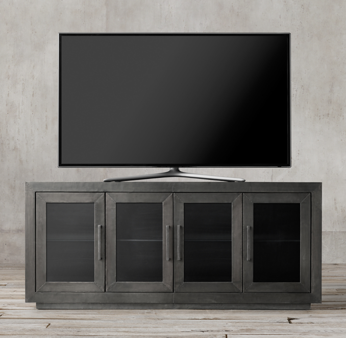 La Salle MetalWrapped 65" Media Console