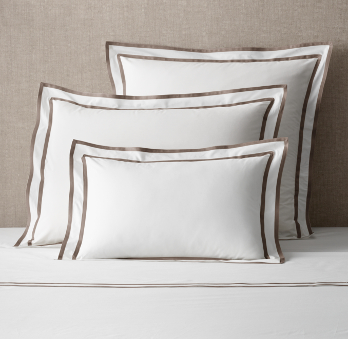Italian Parallel Border Sham