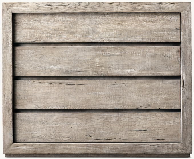 Reclaimed Oak 4-drawer Dresser