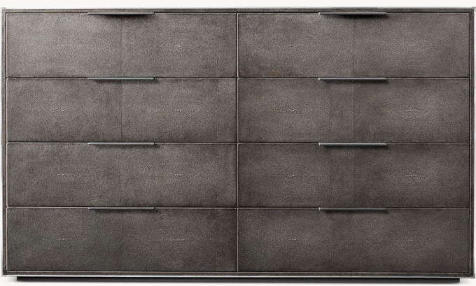 Saunderson Shagreen 8-Drawer Dresser