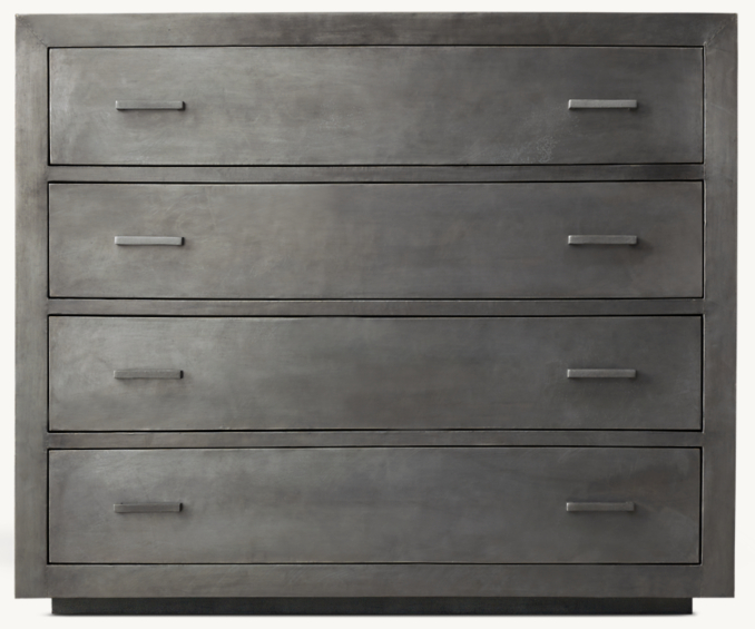 knee length dresses for ladies Luxenhome Mid-Century Modern Wave 4-Drawer 31.5-Inch Wide Accent Chest