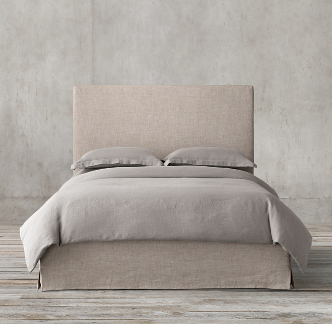 Parsons Slipcovered Bed