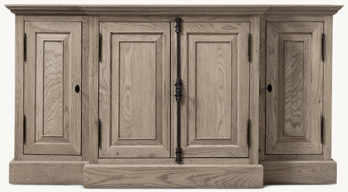 Rh media cabinet discount