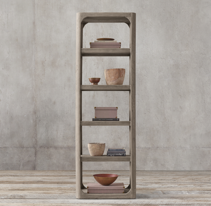 narrow shelf