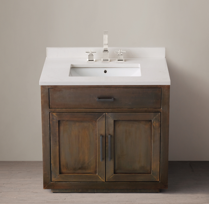 La Salle MetalWrapped Single Vanity
