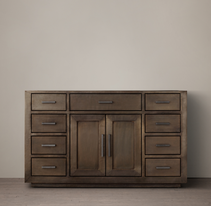 La Salle MetalWrapped Single ExtraWide Vanity Base