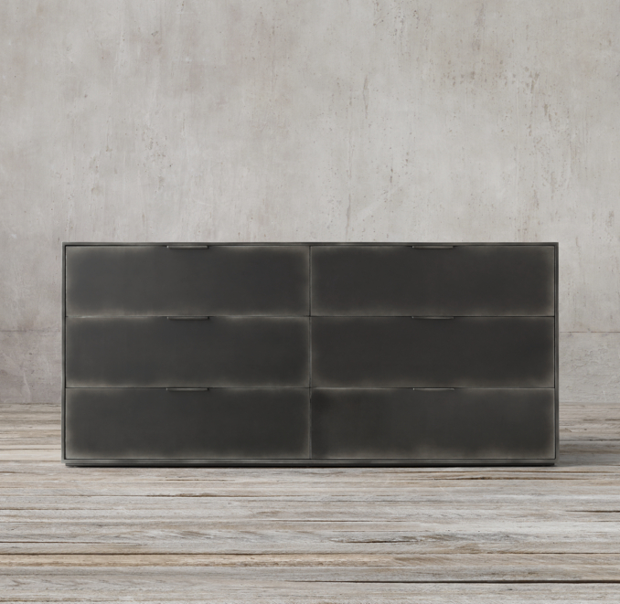 Gramercy 6Drawer Low Wide Dresser