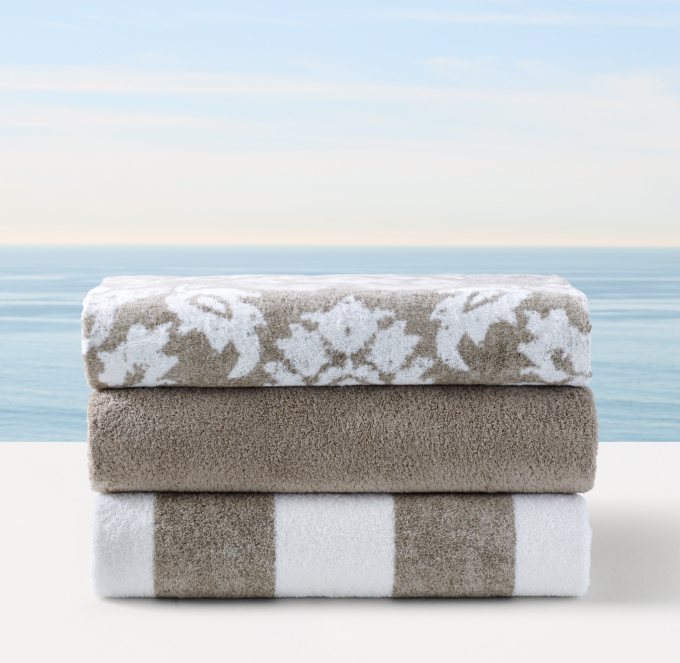 restoration hardware beach towels