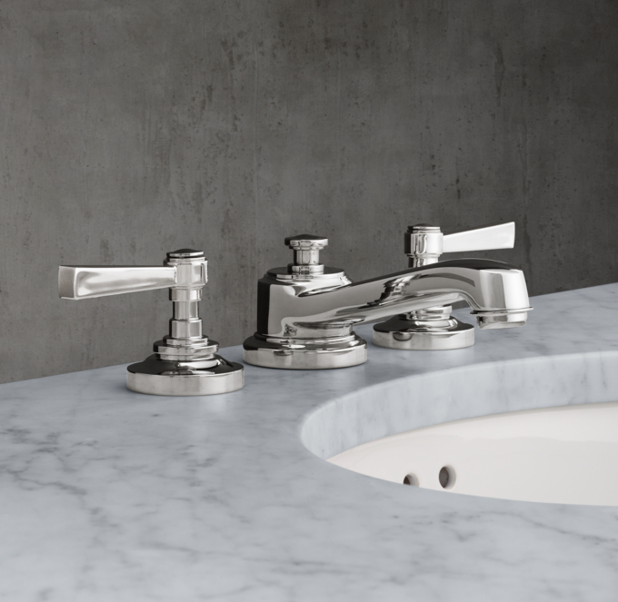 Grafton Lever-Handle 8&#34; Widespread Faucet